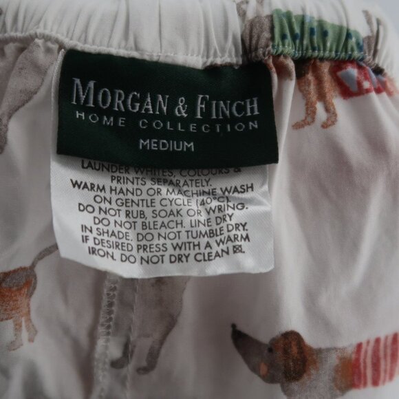 Morgan & Finch Home Collections Weiner Dog Dachshund Sleep Style Shorts Medium - Picture 2 of 6